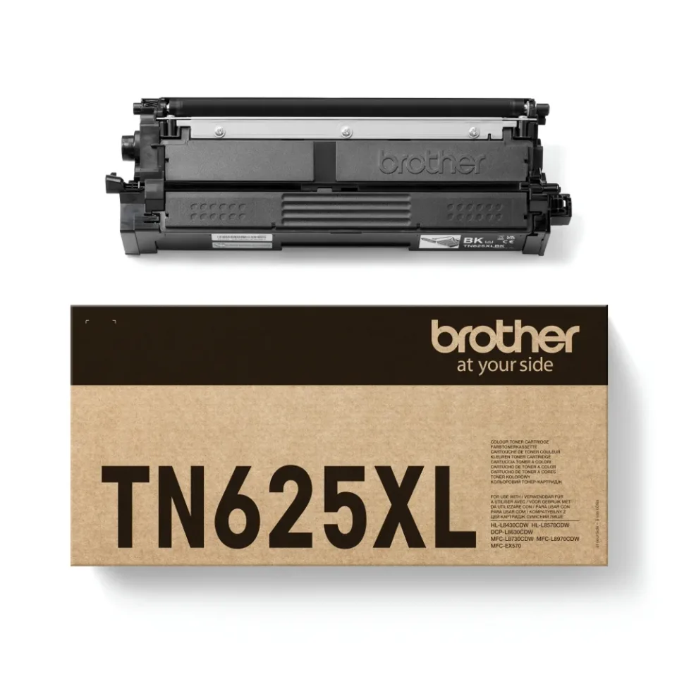 Cartuș de toner original Brother TN-625XLBK, L8630/8730CDW, 5500 de pagini/5%, negru