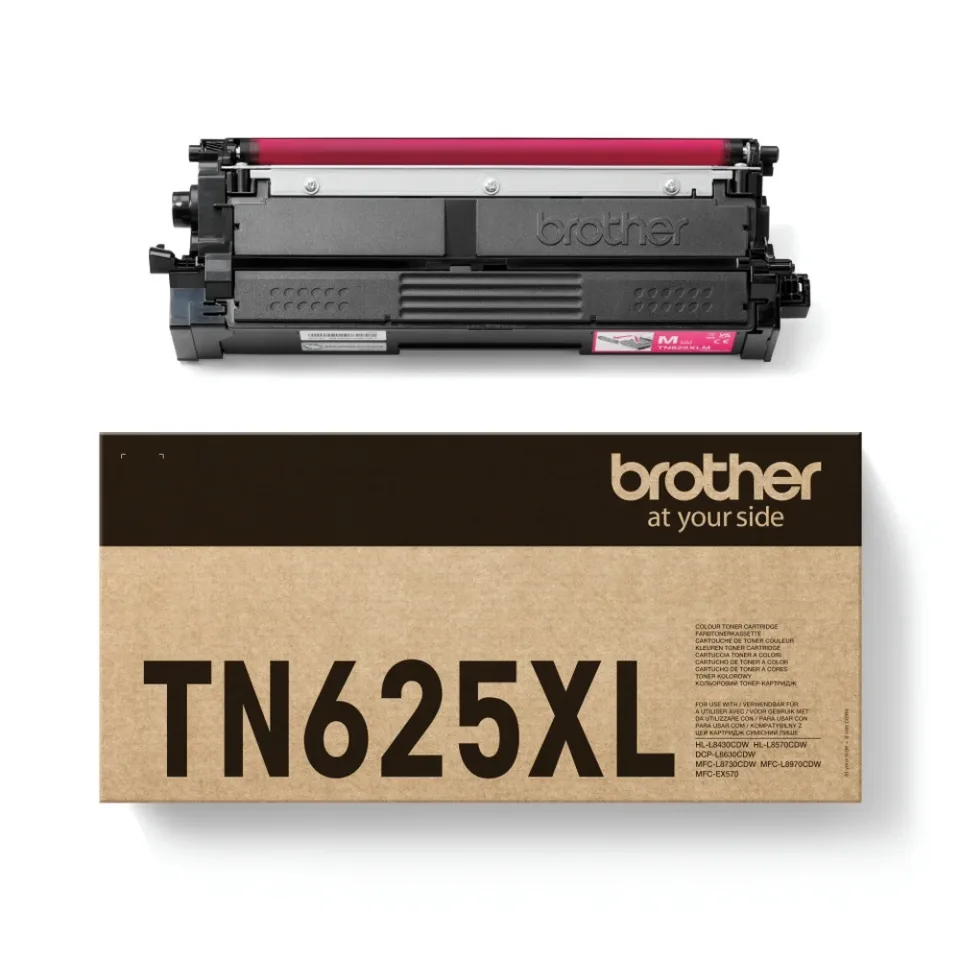 Cartuș de toner original Brother TN-625XLM, L8630/8730CDW, 4500 pagini/5%, magenta