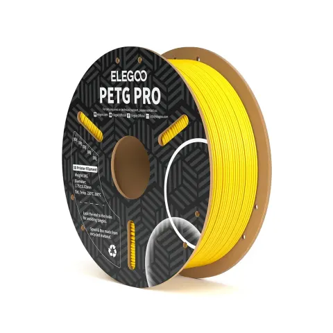 Filament pentru imprimantă 3D Elegoo PETG Pro, 1.75 mm, 1 kg, galben