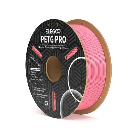 Filament pentru imprimantă 3D Elegoo PETG Pro, 1.75 mm, 1 kg, roz