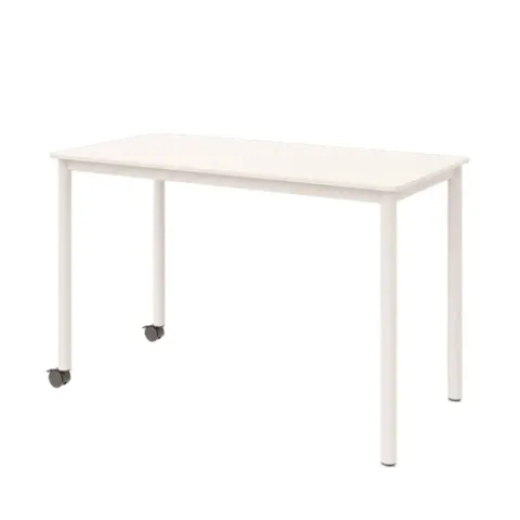 Masă RFG Flexus pentru elevi, 120 ? 60 ? 76 cm, blat din MDF, picioare gri
