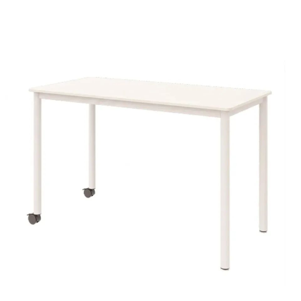 Masă RFG Flexus pentru elevi, 120 ? 60 ? 76 cm, blat din MDF, picioare gri