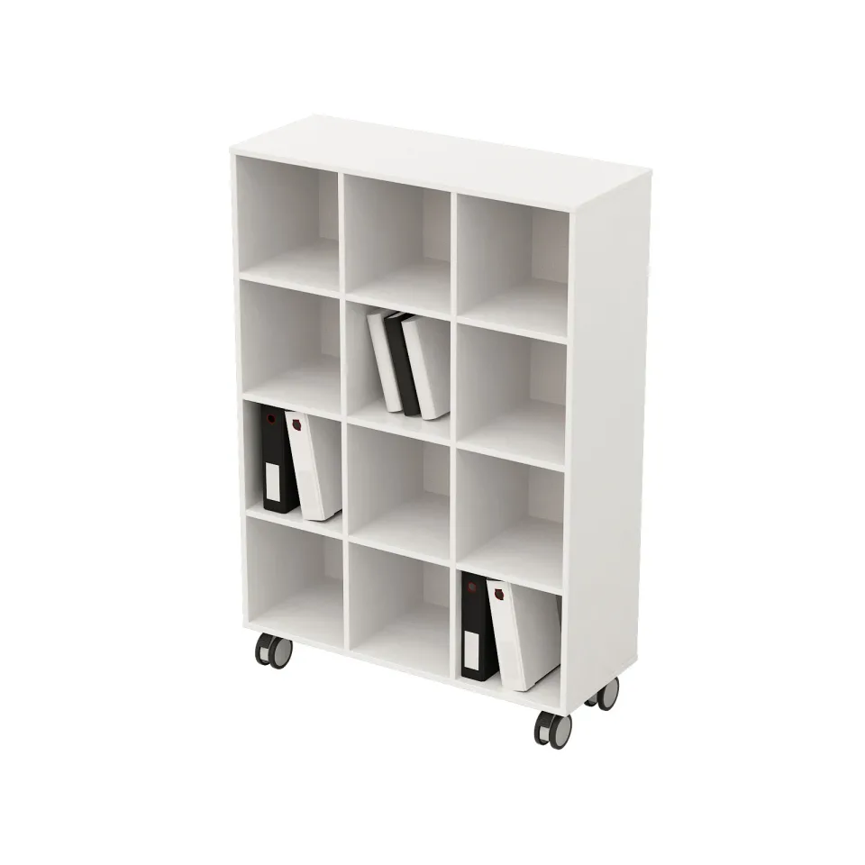 RFG DULAP CU 12 COMPARTIMENTE 104/40/150cm ALB
