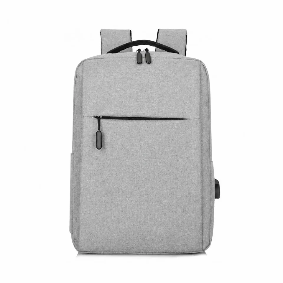 Rucsac pentru laptop Office 1 Matrix, 15.6'', 40 x 30 x 12 cm, poliester, gri