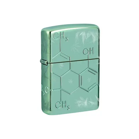 BRICHETĂ ZIPPO 46313 CU DESIGN CANABIS THC