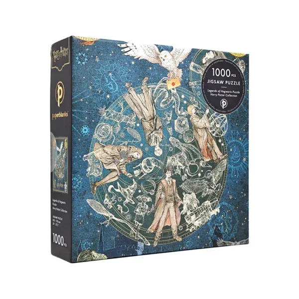 Puzzle Paperblanks Legendele Hogwarts, 1000 de piese