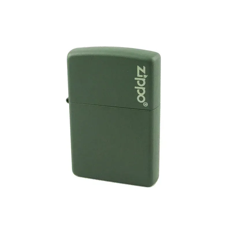 ZIPPO 221ZL BRICHETĂ VERDE MATĂ CU LOGO ZIPPO