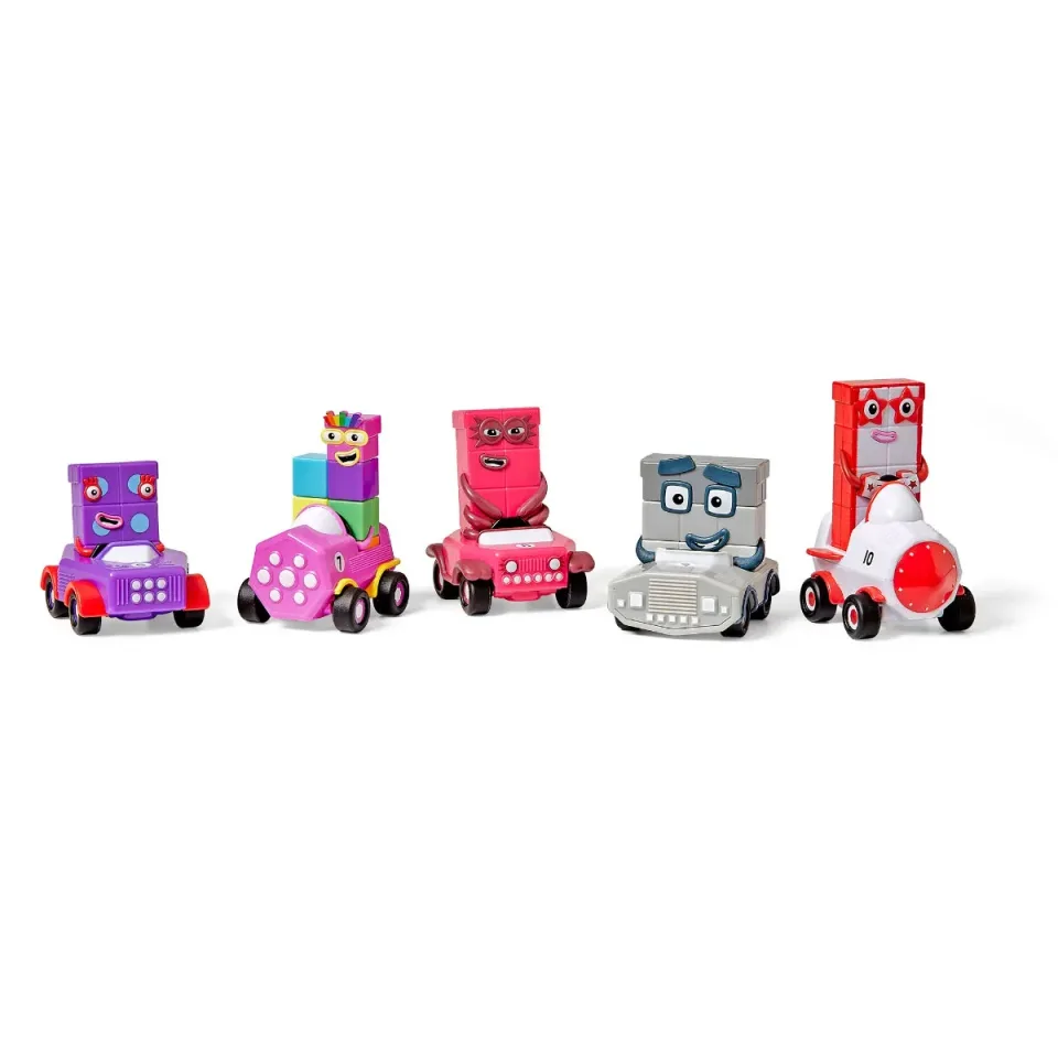 Vehicule Learning Resources Numberblocks, mini, numerele de la 6 la 10