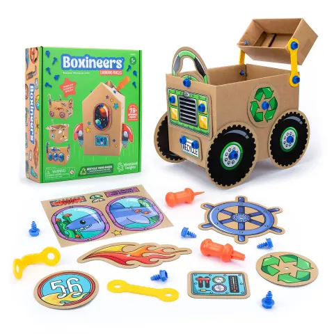 Joc educativ Learning Resources Boxineers – Vehicule