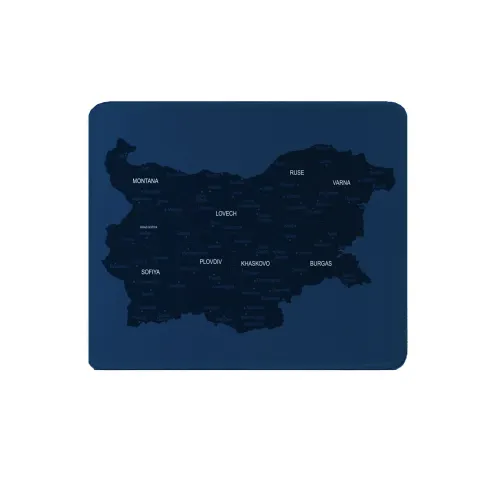 Gift&Go Covoraș pentru mouse BG - Harta Bulgariei, 19.7 x 23.5 cm