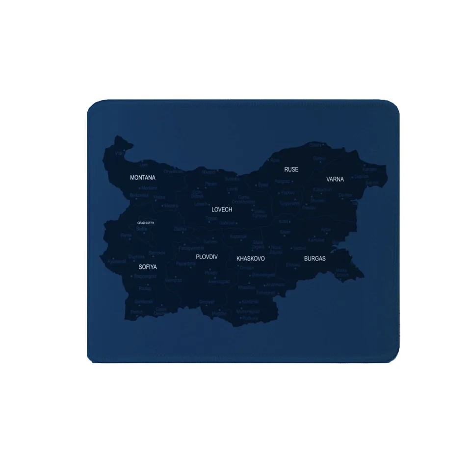 Gift&Go Covoraș pentru mouse BG - Harta Bulgariei, 19.7 x 23.5 cm