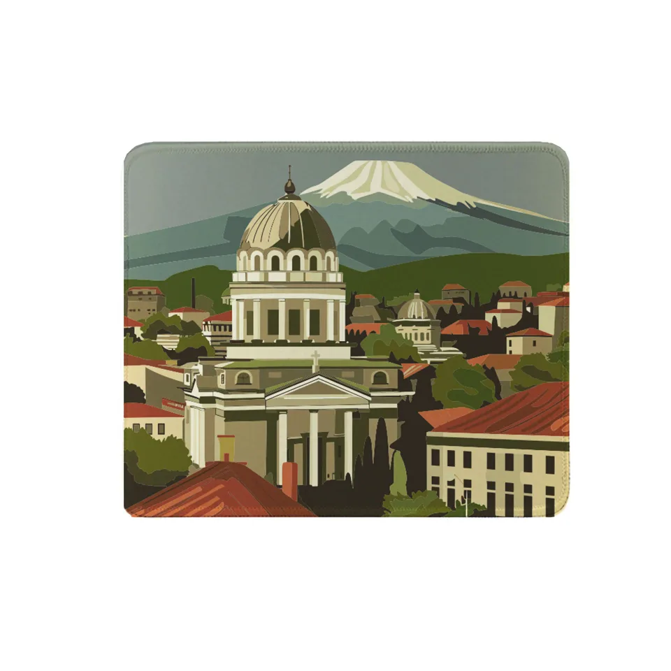 Gift&Go Suport pentru mouse BG - Peisaj urban, 19.7 x 23.5 cm
