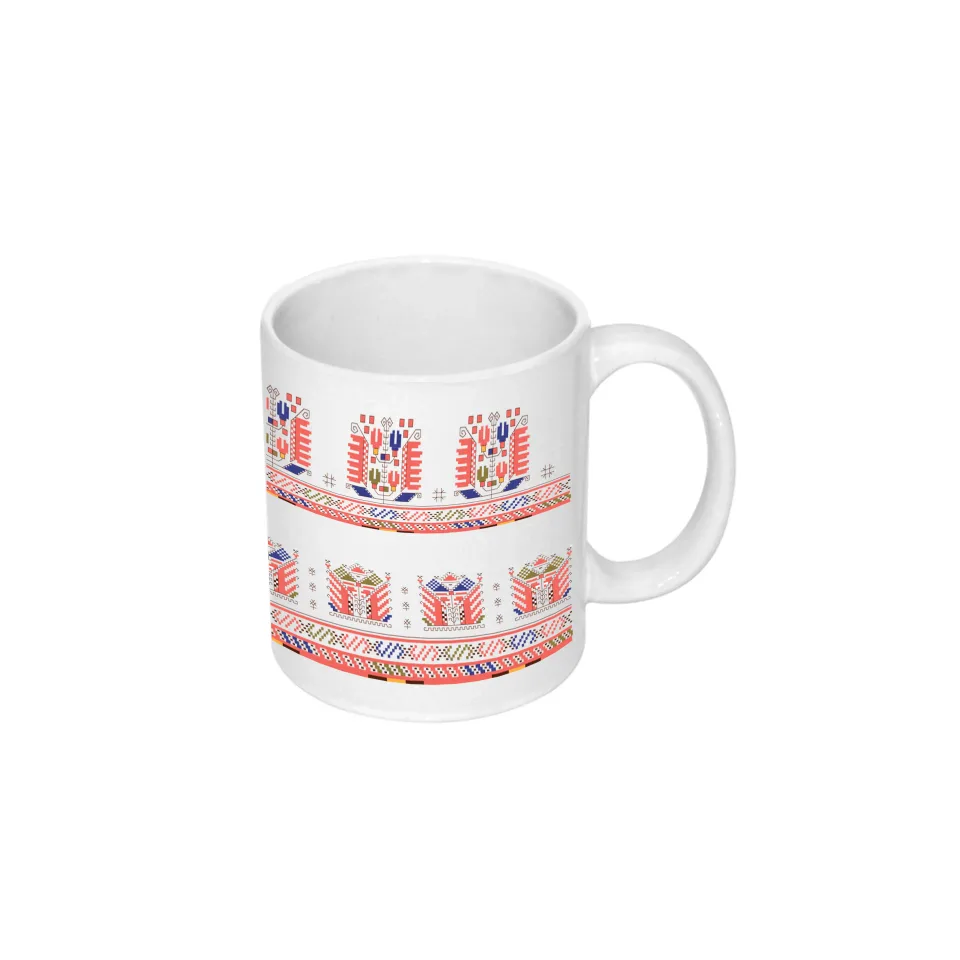 Cană Gift&Go Bulgaria - Shevitsa 4, ceramică, clasa AA, albă, 330 ml, în cutie