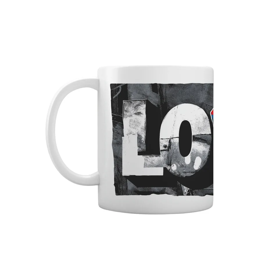 Gift&Go Cană Love - Te iubesc, ceramică, clasa AA, albă, 330 ml, în cutie