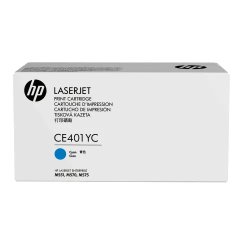 Toner HP CE401YC, 507A, Cyan