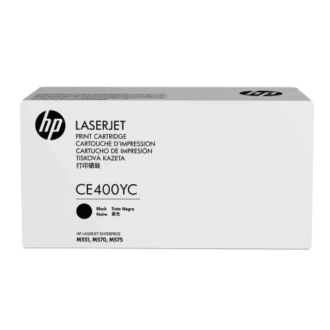 HP toner CE400YC, 507X, negru
