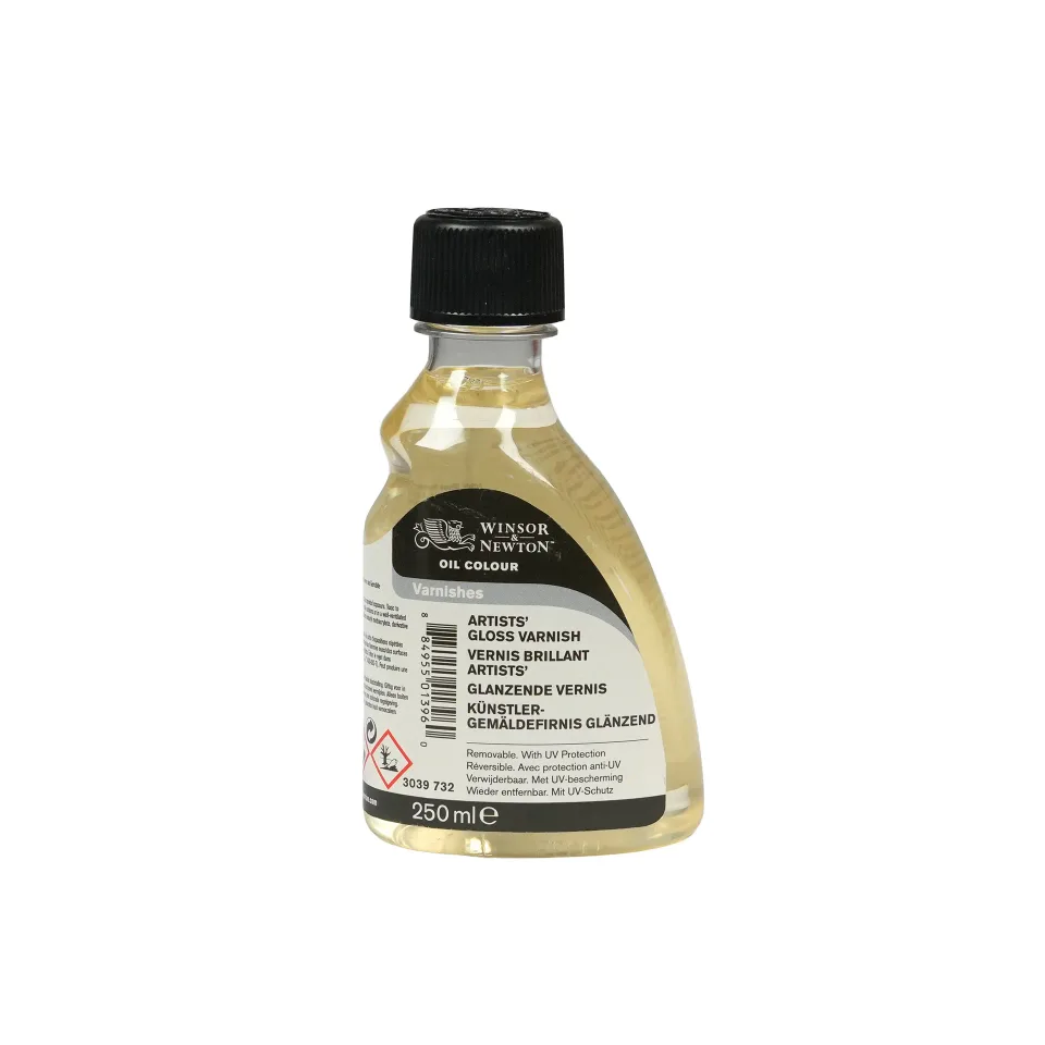Lac lucios pentru picturi în ulei, 250 ml