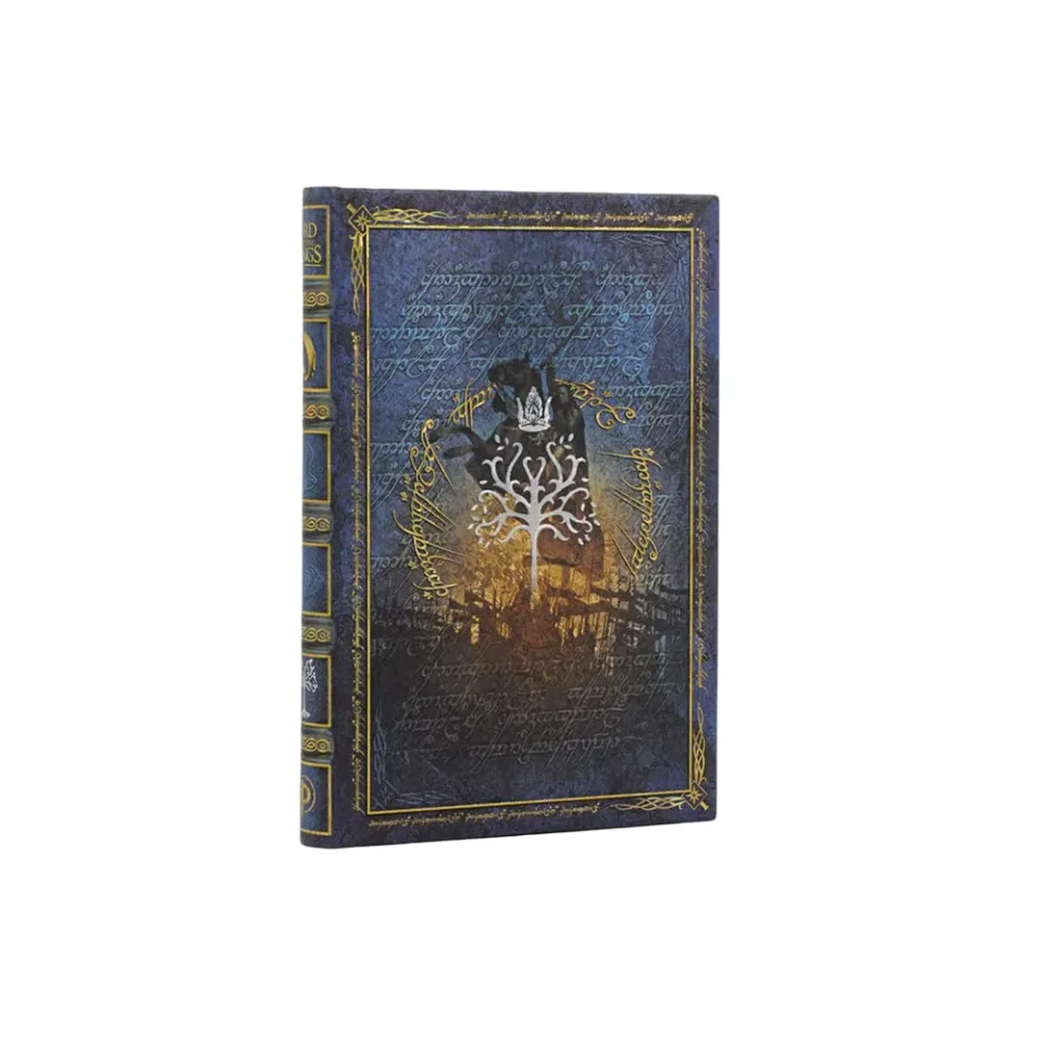 PAPERBLANKS THE CROWN RECLAIMED caiet mini cu copertă rigidă, 88 de coli, liniatură dictando