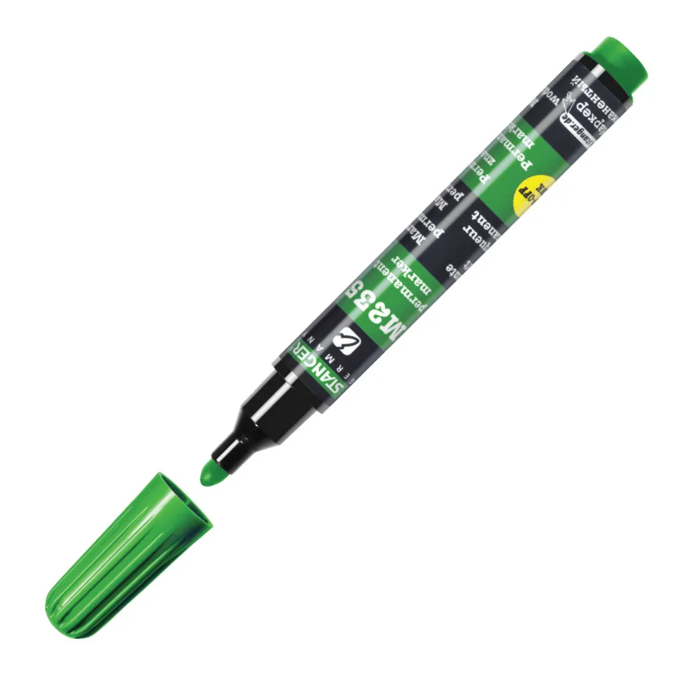 Marker permanent Stanger M235, verde