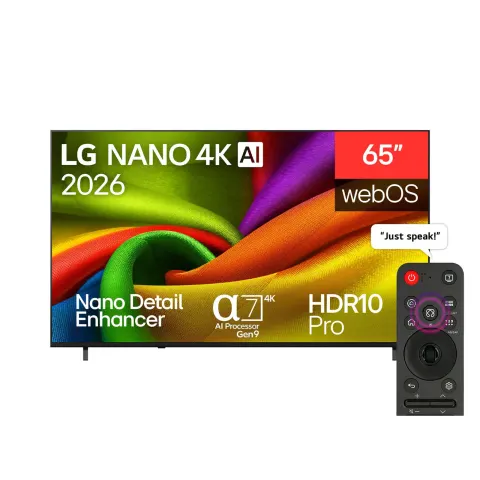 LG 65NU85CB6LA Televizor inteligent, 65'', Ultra HD DLED, HDR10, 60 Hz, HDMI, USB, webOS