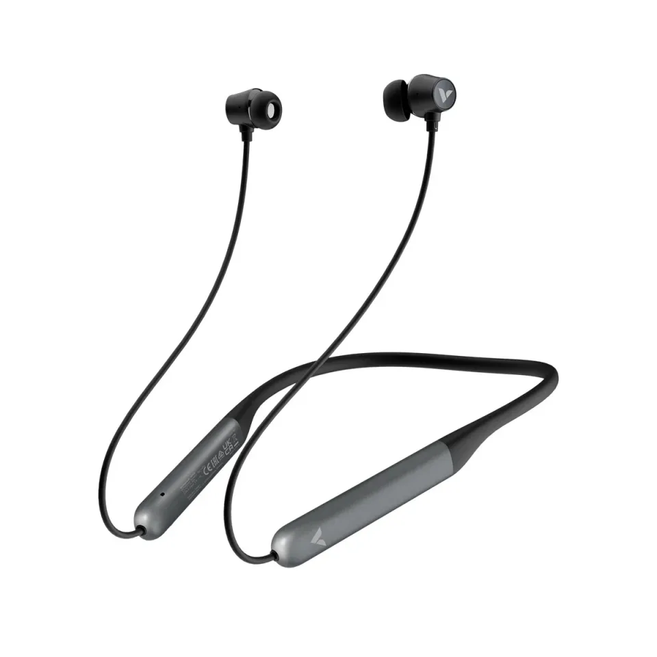 Căști wireless cu bandă pentru gât Verbatim TruSound ANC, negre