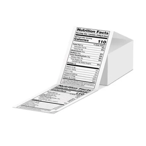 Etichete termice pentru imprimantă Phomemo SLP-4*6, 101.5 x 152 mm, 500 bucăți