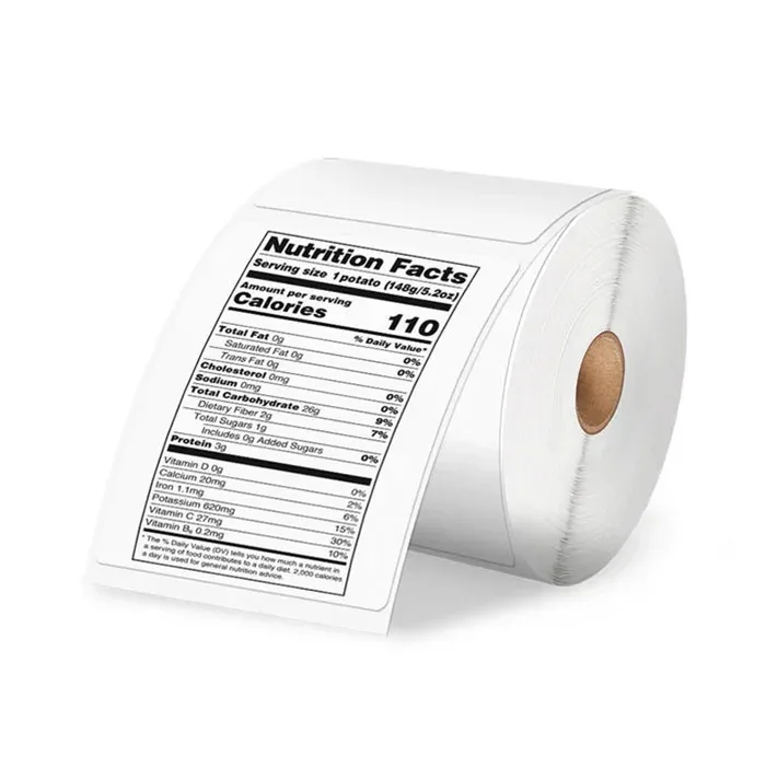 Phomemo SLR-4*6 Etichete termice pentru imprimantă, rolă, 101.5 x 152 mm, albe, 500 bucăți