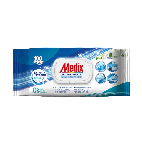 Medix Fresh Șervețele umede multifuncționale, 100 bucăți