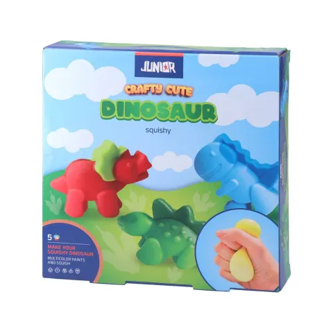 Set de creație Junior cu figurine antistres drăguțe – Dinozaur