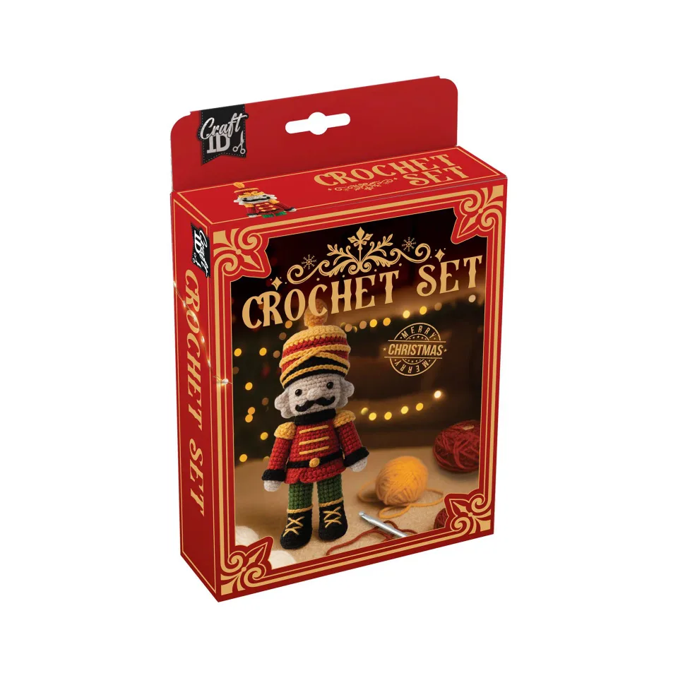 Kit de croșetat Craft ID - Spărgătorul de nuci