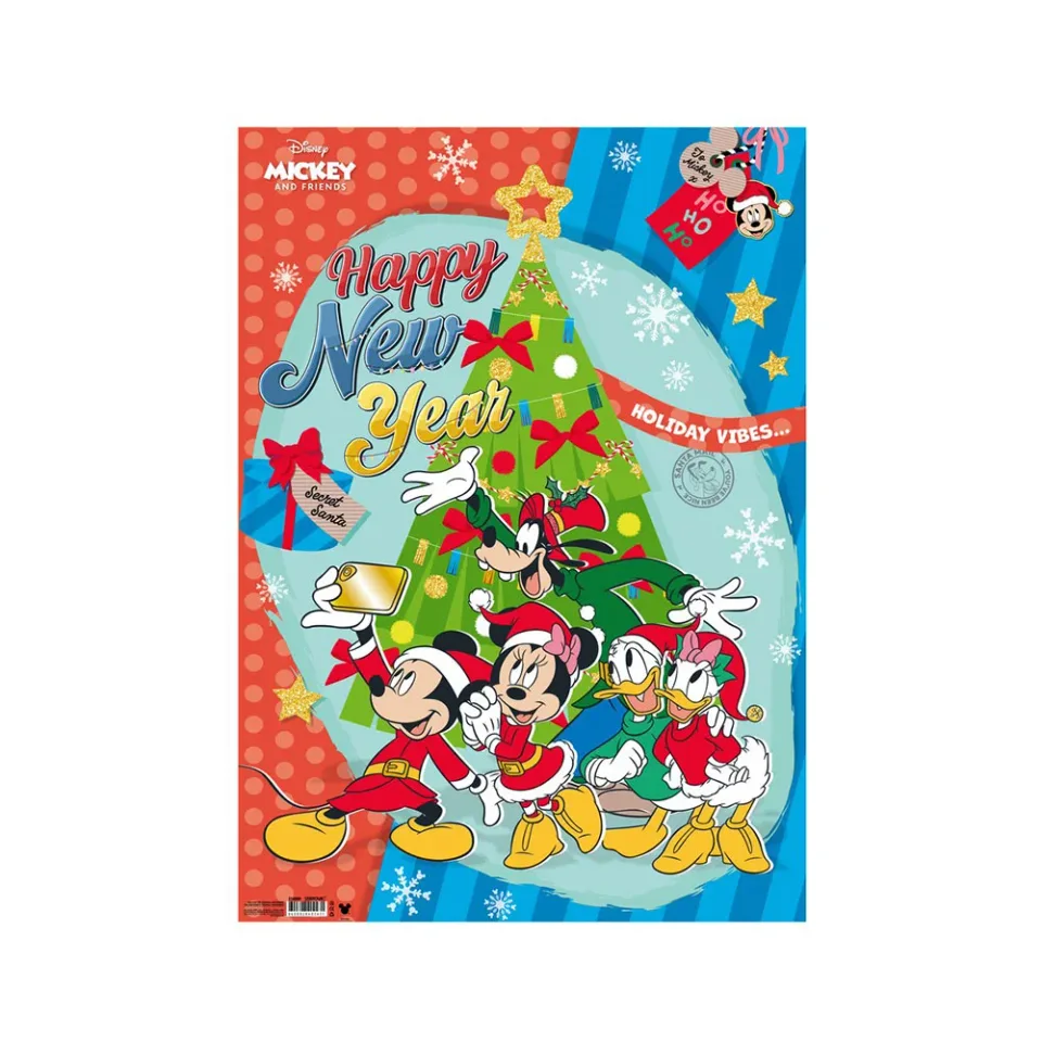 Best Buy Geantă cadou Mickey și Minnie pentru Anul Nou, 500 x 700 mm