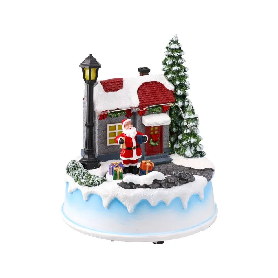 Festa Cosy 40 LED, căsuță de Crăciun, 13 x 13 x 15 cm