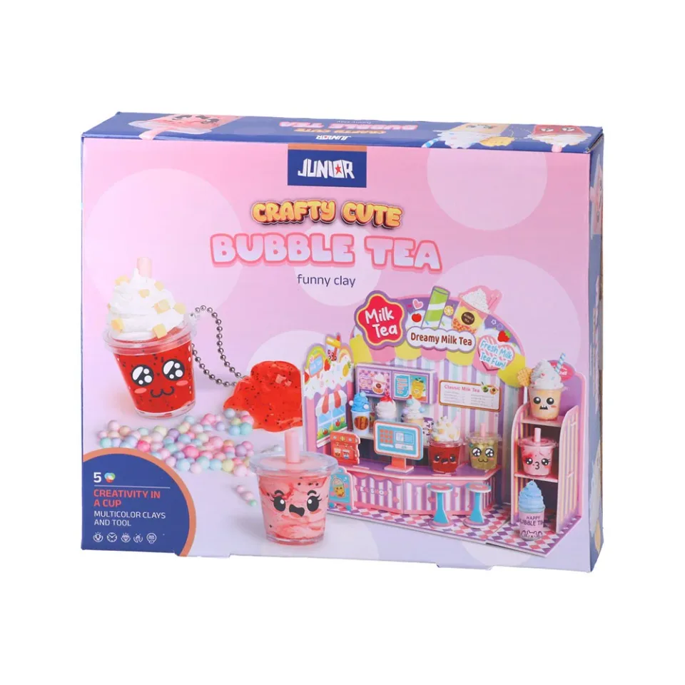 Set de modelaj creativ și drăguț pentru juniori – ceai cu perle