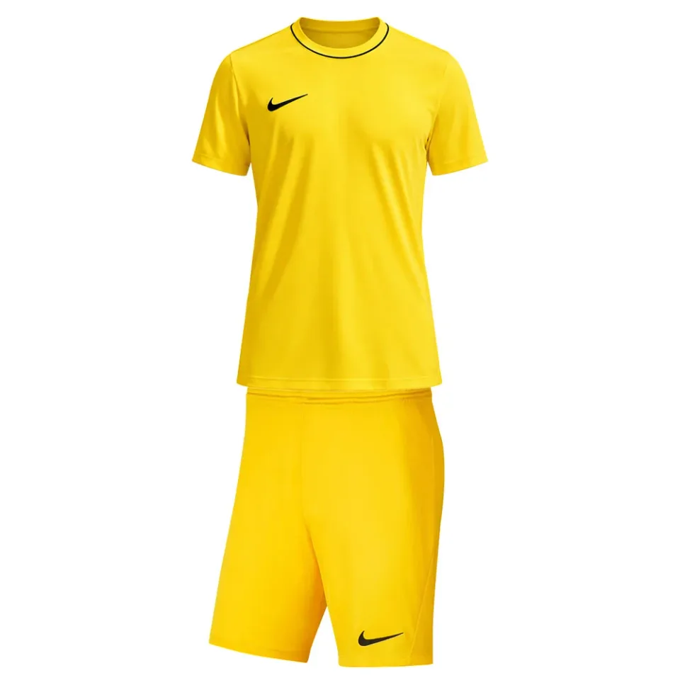 Nike Dri-Fit Park – echipament de fotbal pentru bărbați, mărimea S, galben