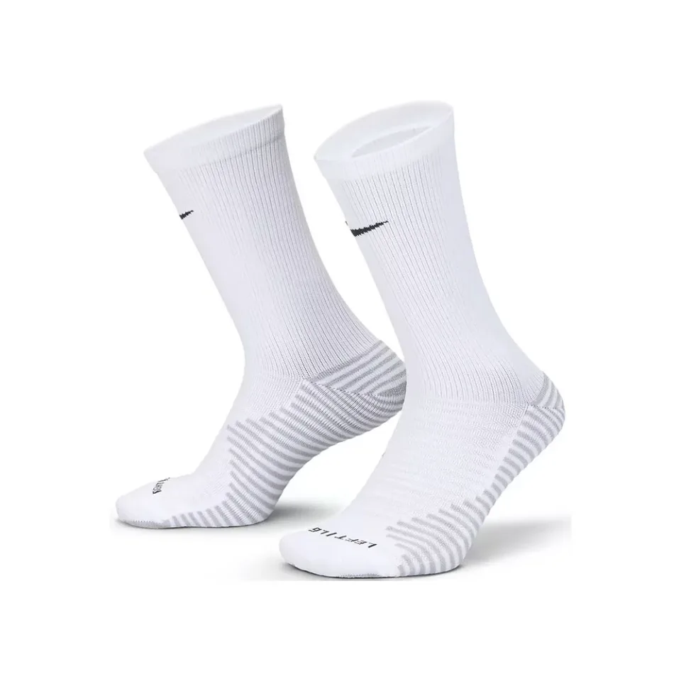 Șosete de fotbal Nike Strike, mărimea 38-42, M, albe