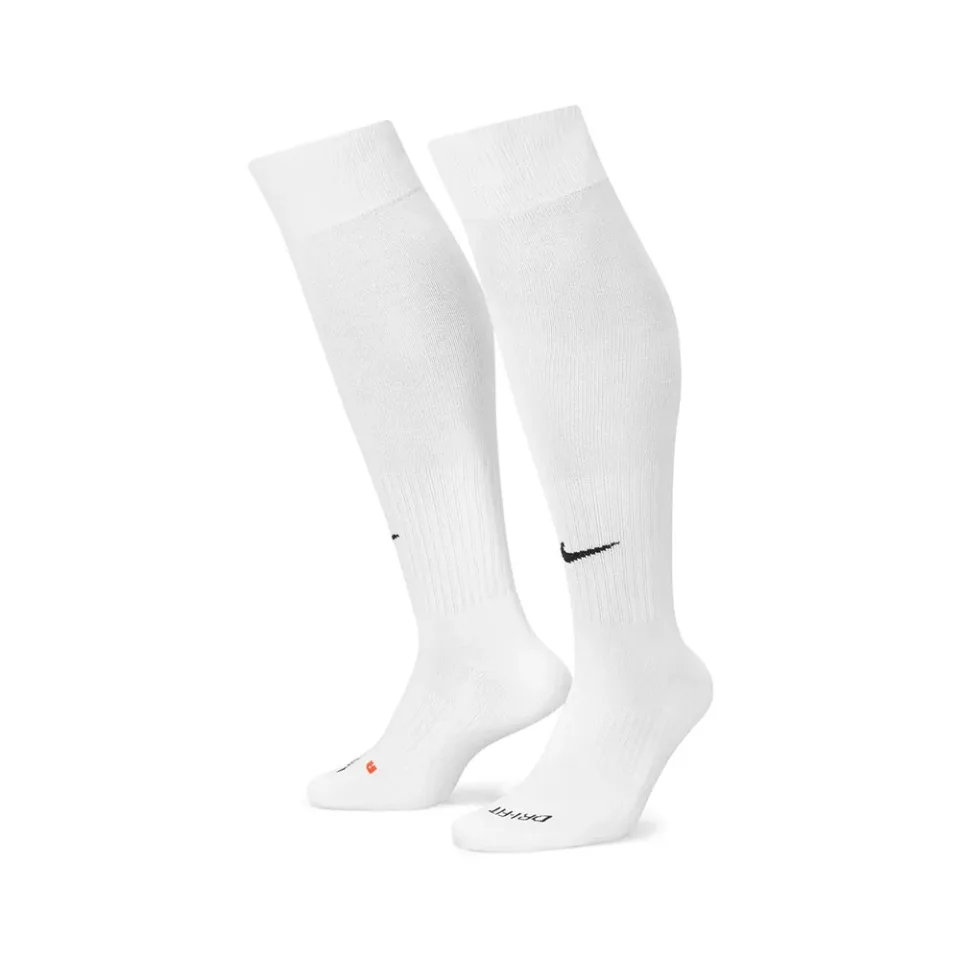 Șosete de fotbal Nike Classic II, mărimea 38-42, M, albe