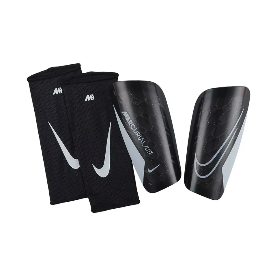 Nike Mercurial Lite apărători pentru tibie, fotbal, mărimea S, negre