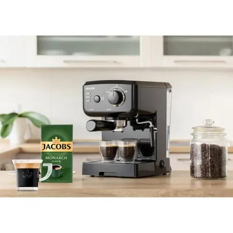 SENCOR SES 1710BK APARAT DE CAFEA CU JACOBS MONARCH 250+CANĂ