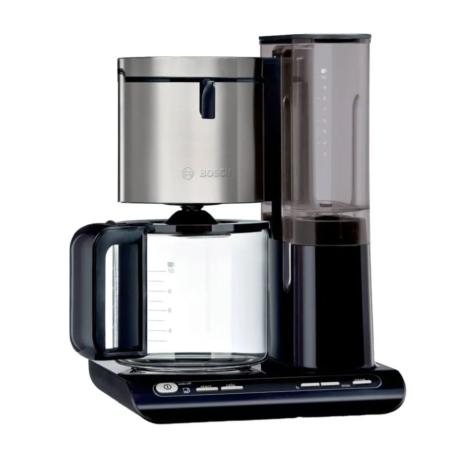Cafetieră Bosch TKA8633 Styline, 1160 W, neagră, neagră