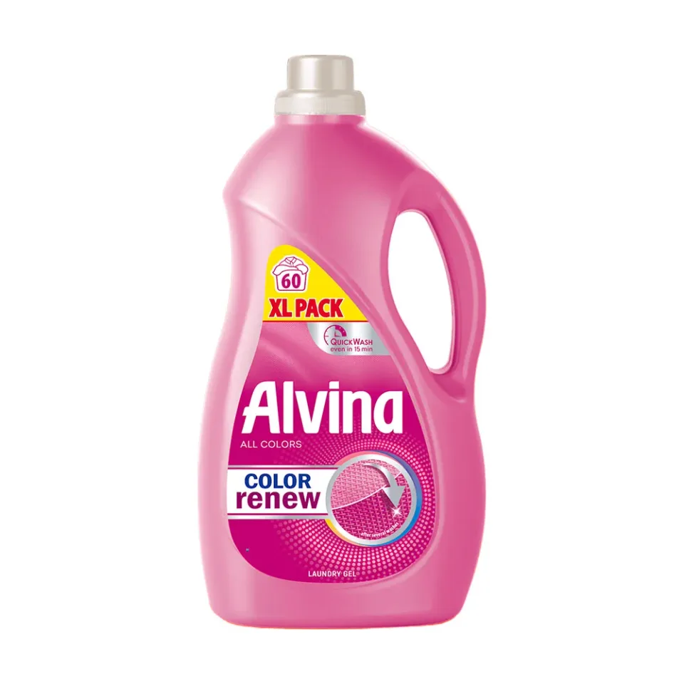 ALVINA COLOR RENEW DETERGENT DE RUFE COLORATE 2.7L 60 DE SPĂLĂRI